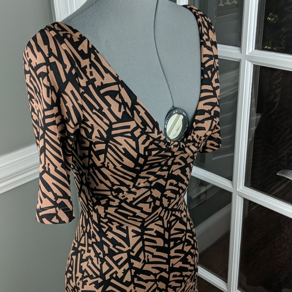 Rare DVF Francine Vintage Silk Jersey Dress - Picture 10 of 13